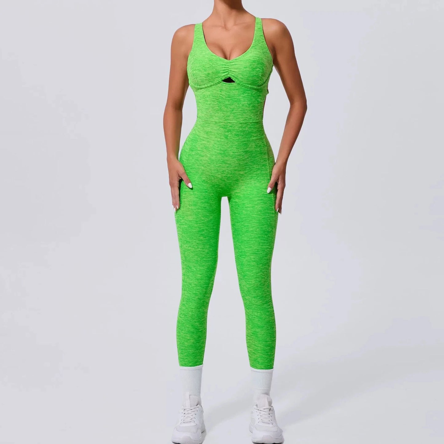 Women's Sporty Black Jumpsuit Set